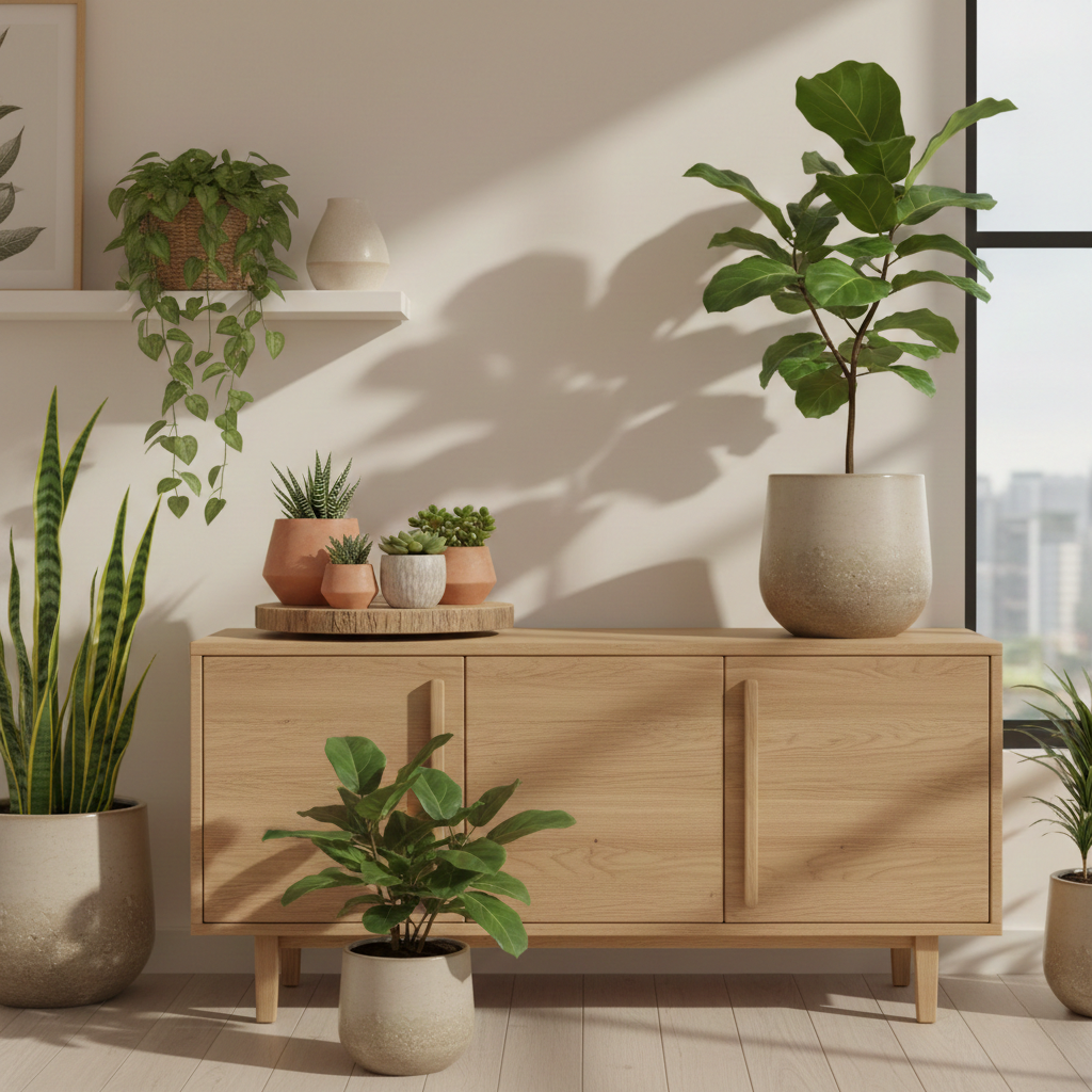 Planters & Greenery