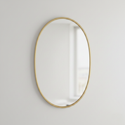 Oval Vanity Wall Mirror for Bathroom
