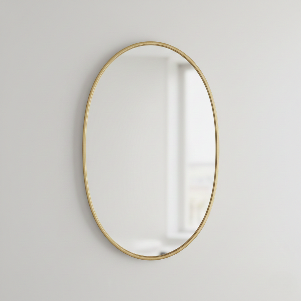 Oval Vanity Wall Mirror for Bathroom