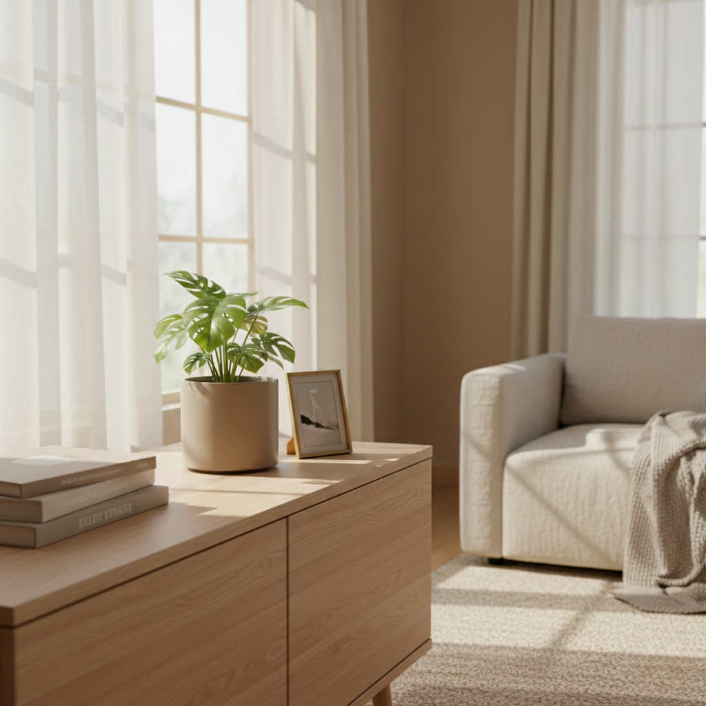 Matte Cylindrical Ceramic Planter
