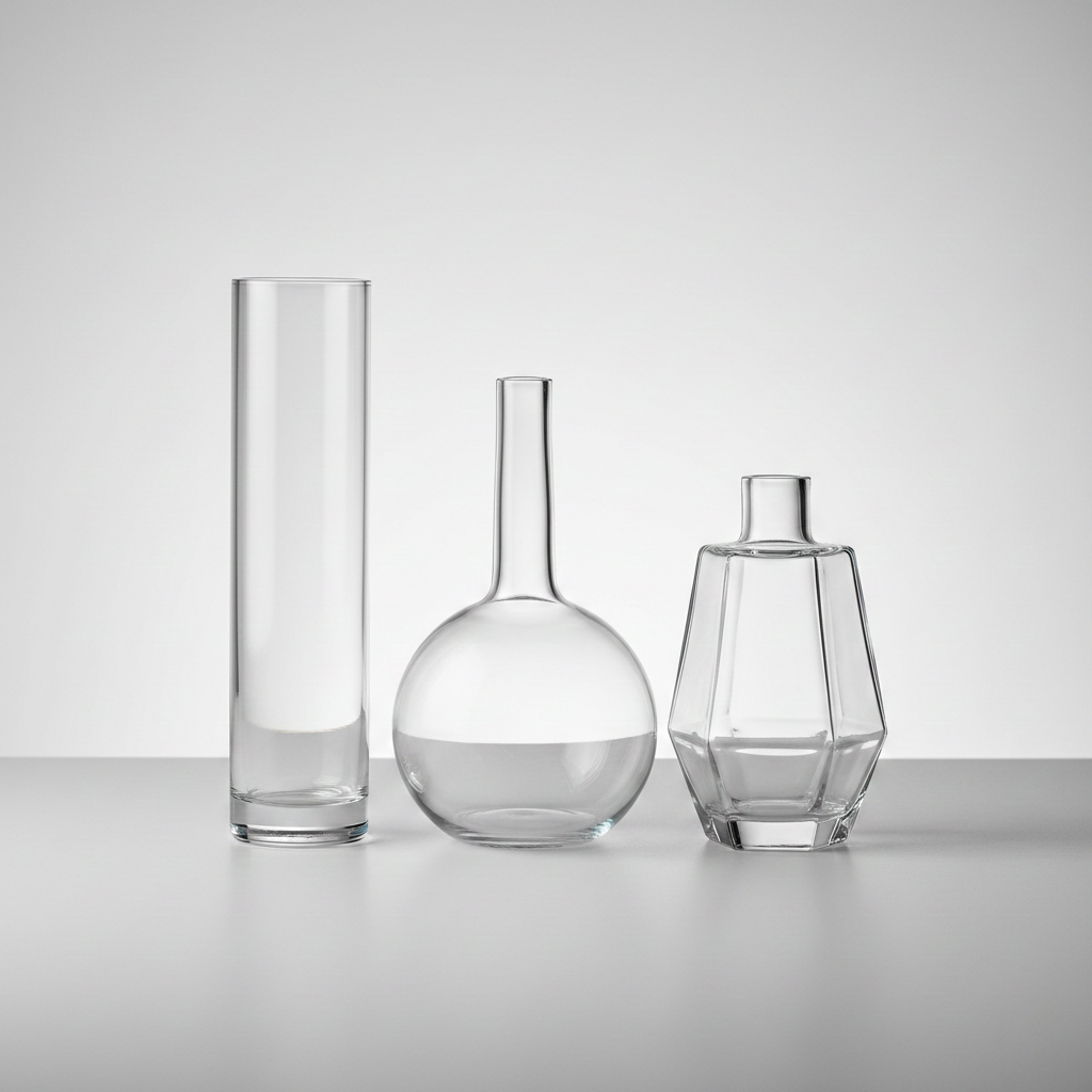Set of Three Mini Bud Vases