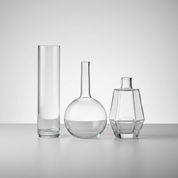 Set of Three Mini Bud Vases