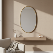 Oval Vanity Wall Mirror for Bathroom