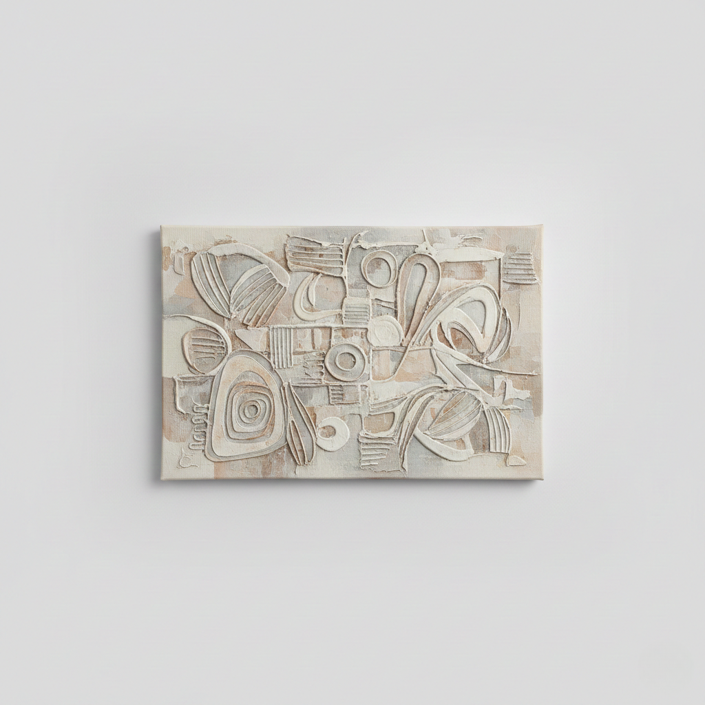 Dimensional Canvas Wall Painting