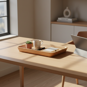 Decorative Wood Serving Tray